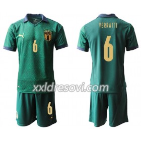 Italija Verratti 6 Treći Dječji Komplet Dresovi za Nogomet Euro 2020 (+ kratke hlače)